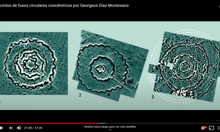 Recintos de fosos circulares concéntricos. Videoconferencia con Georgeos Díaz-Montexano